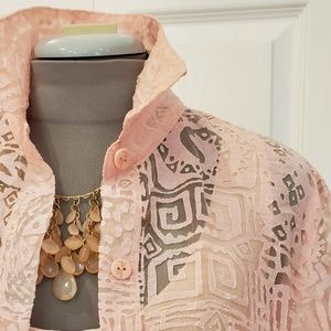 RUBY RD. TRIBAL BURNOUT DESIGN SHIRT 10